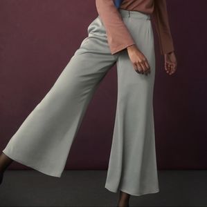 Uniqlo Silver Palazzo Pants
